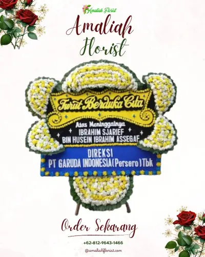 Papan Bunga Duka di Bungbangsari